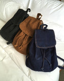 Taple Denim Cotton Bucket Backpack