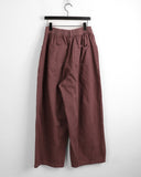 [MADE] Simo Pigment Slits Balloon Banding Cotton Long Wide Pants