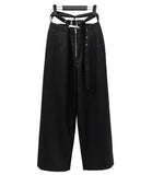 Cutout Belt Slacks