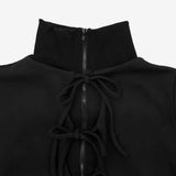 Bonnie Two Way Ribbon Zip-Up