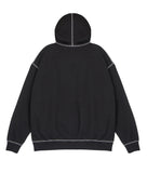 OUT OVERLOCK HOODIE