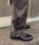 Ber Side Tuck Wide Pants