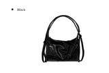 Terran Zipper Two Way Leather Big Shoulder Bag