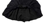 Latte Suede Tiered Mini Skirt