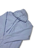 Handwarmer chest pocket hooded shirt