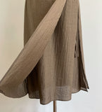 Forven Hanek Wrinkle Banding Wrap Long One Piece