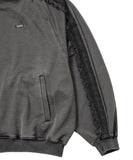 Lace Trimming Raglan Track Jacket