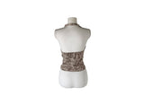 Deha Lace Drape Slim Halterneck Sleeveless