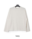 Rattie Damage Ribbed Knit Long Sleeve