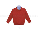 STRIPE COLLAR LAYERED JUMPER