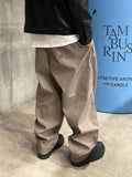 MO nylon tapered balloon pants