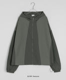 [unisex] Netijyu String Color Over Hood Wind Jacket