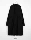 Suichi long string cotton field jacket