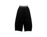 Elma Color Matching Brushed Wide Training Pants