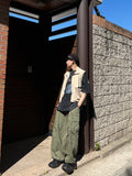 Nylon Pigment Washed Vest