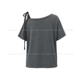 Move Layered One-Shoulder Short Sleeve