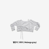 Lofen Ribbon String Sweatshirt