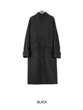 Kuma high neck maxi coat