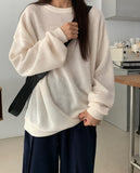 [unisex] Ranpo round color over knit