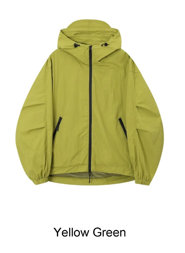 【SATIIIZ】Perron Packable Wind Jacket Perron Packable Wind Jacket - satiiiz