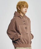 Dual Pocket Washed Hoodie