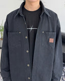 Benid Dying Patch Work Shirt