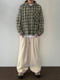 Mont hooded checkered shirt