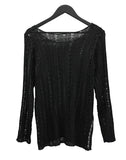 Muir boatneck mesh knit