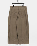 Nelz Corduroy Snap Wide Pants