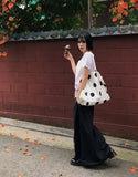 HOOK STRAP MAXI SKIRT