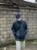 Glossy Nylon Windbreaker