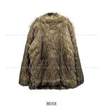 Fib Premium Mix Fur Coat