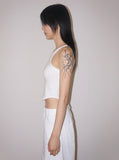 HALTER CROP SLEEVELESS