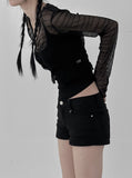 Ruben See-through Cardigan