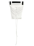 Eyelet Corset Tube Top