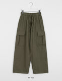 D-Uni Banding String Wide Cargo Pants