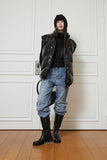 rider leather middle boots