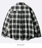 Grid Overfit Ombre Check Shirt