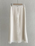 Bedu Double Chiffon Flare Long Skirt