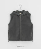 [BAONHAUS] Camrover Fleece Hood Vest