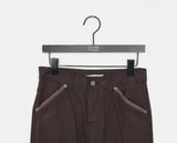 [MADE] Inkoo Color Matching Pocket Cargo Wide Long Pants