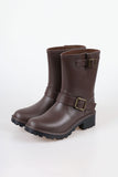 buckle half rain boots