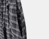 Beon Check Long Skirt