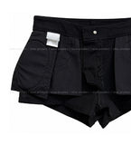 Cathy Back Pocket Low Shorts