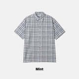 Martini Checked Half Shirt