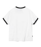 Lucky Day CROP Ringer Tee