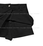 Horse cotton layered skirt pants