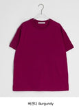 [unisex] Sioni Basic Layered Short Sleeve Tee