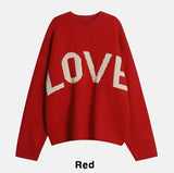 Love Lettering Round Knit
