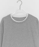 [BAONHAUS] Gilmove Layered Color Matching Long Sleeve Tee